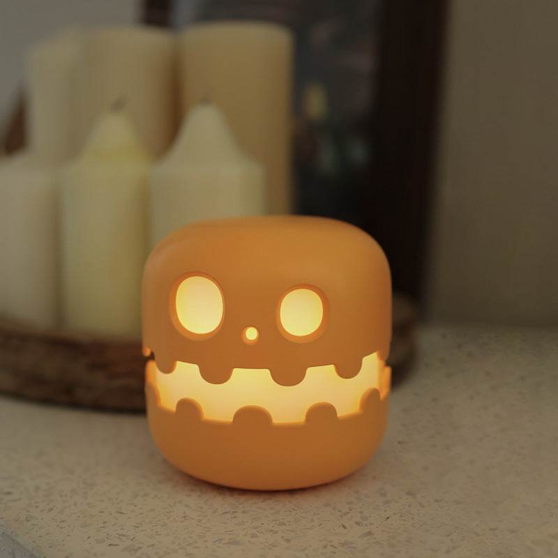 Pumpkin Lamp Bedside Halloween Funny Decoration Ambience Light For Bedrooms Living Room Decoration Kids Birthday Gift Halloween Decorations - LizzCart
