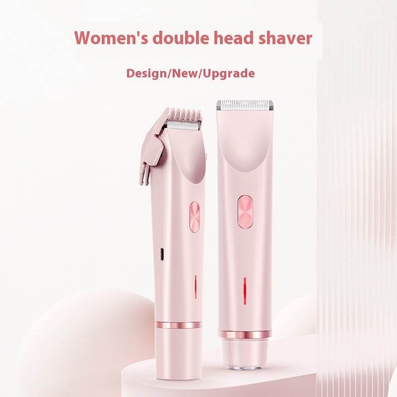 2 In 1 Hair Remover Women's Double Head Shaver - LizzCart