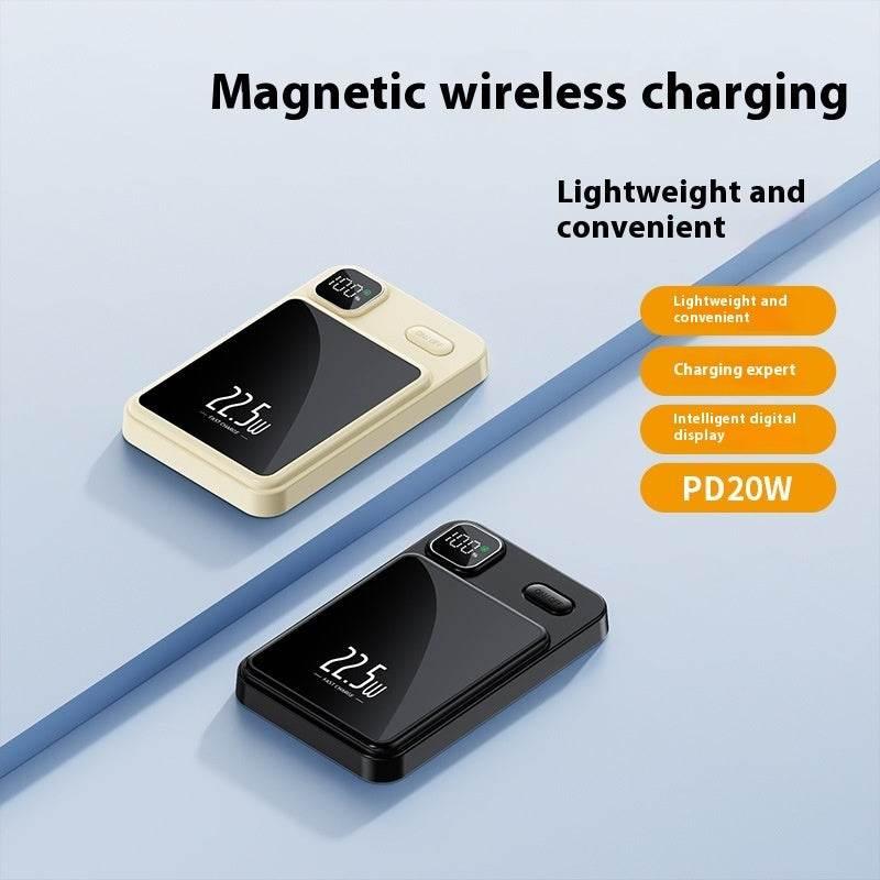 Lightweight Magnetic Wireless 22W Fast Charge Power Bank Charging Mobile Power Supply - LizzCart