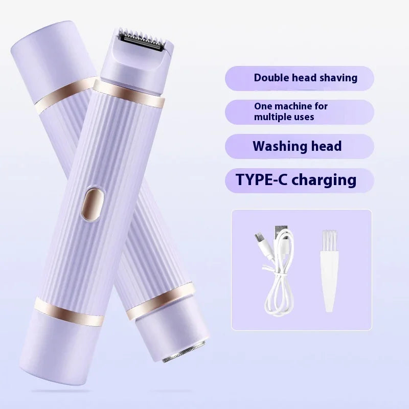 Double-headed Electric Shaver Women's Body Hair Removal Device - LizzCart
