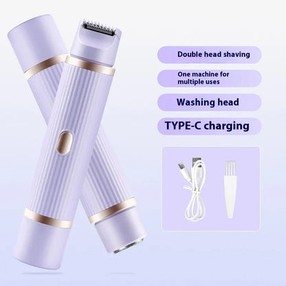 Double-headed Electric Shaver Women's Body Hair Removal Device - LizzCart