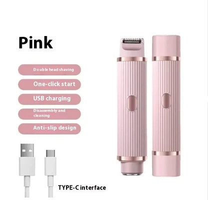 Double-headed Electric Shaver Women's Body Hair Removal Device - LizzCart