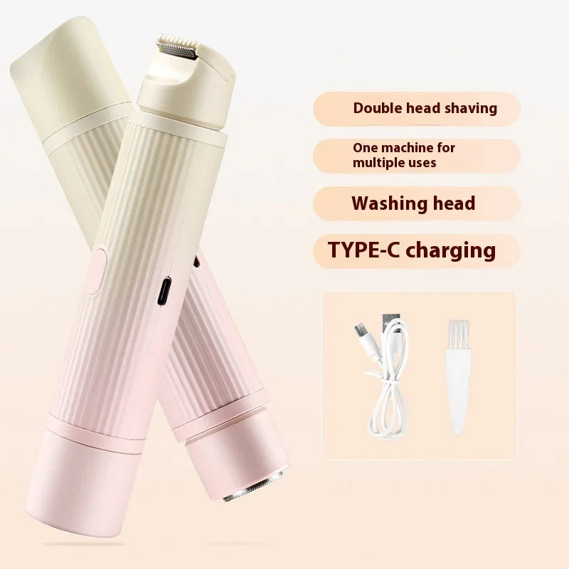 Double-headed Electric Shaver Women's Body Hair Removal Device - LizzCart