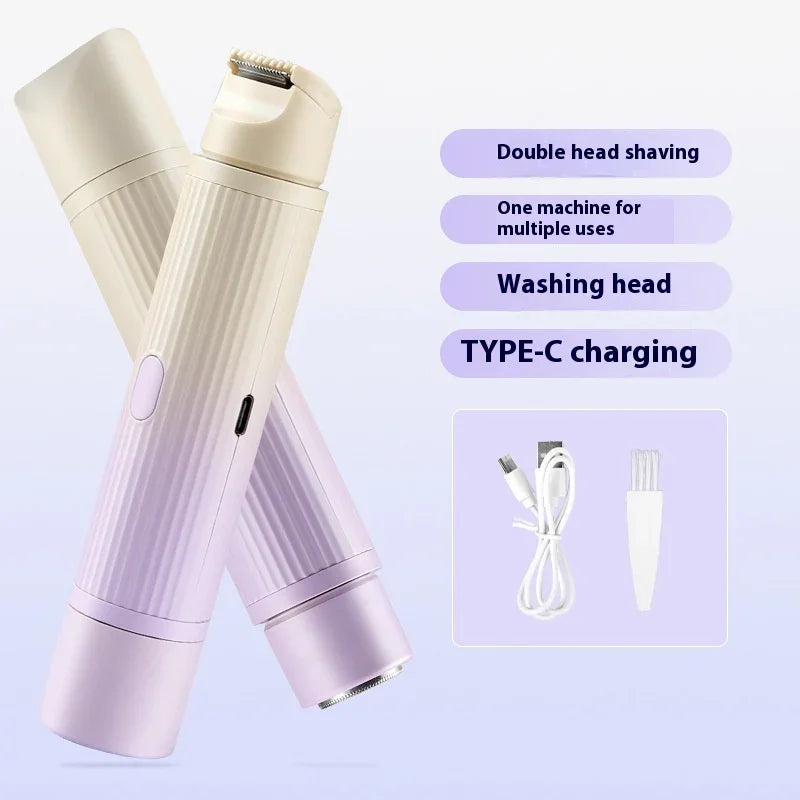 Double-headed Electric Shaver Women's Body Hair Removal Device - LizzCart