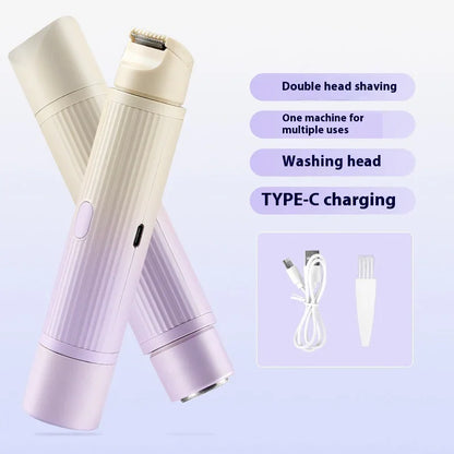 Double-headed Electric Shaver Women's Body Hair Removal Device - LizzCart