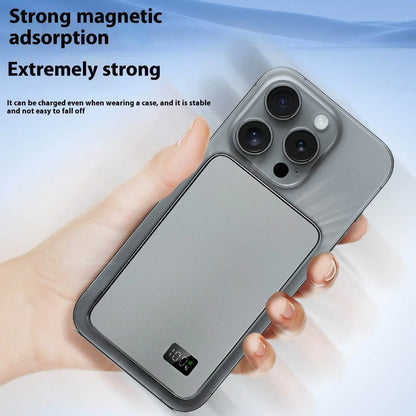 Three-in-one Wireless Magnetic Fast Charge Power Bank - LizzCart