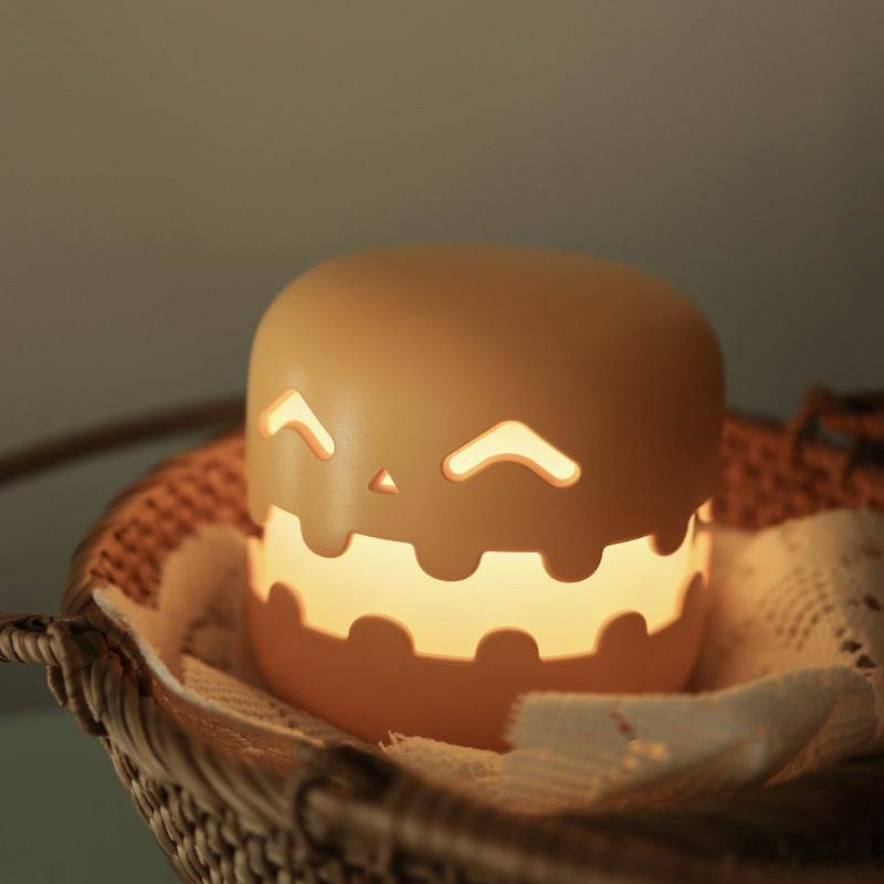 Pumpkin Lamp Bedside Halloween Funny Decoration Ambience Light For Bedrooms Living Room Decoration Kids Birthday Gift Halloween Decorations - LizzCart