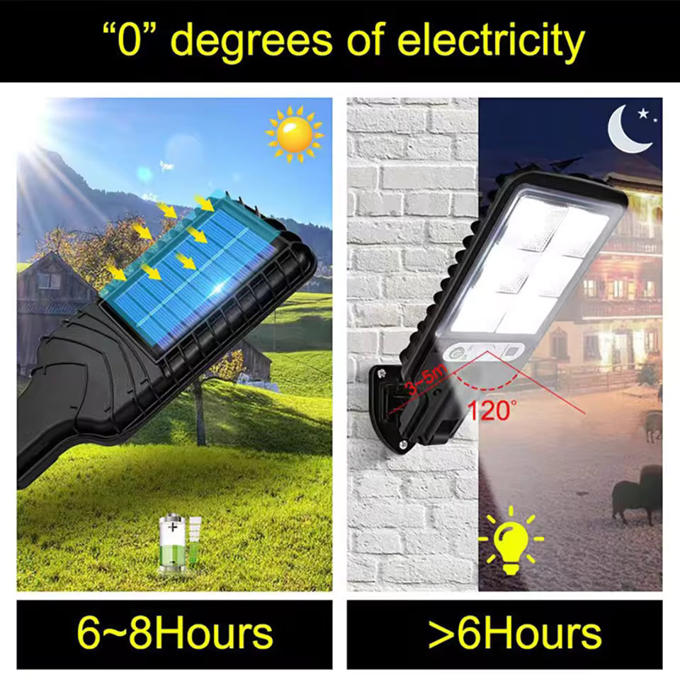 ☀️Solar LED Light | 3-Mode 🔋 Waterproof