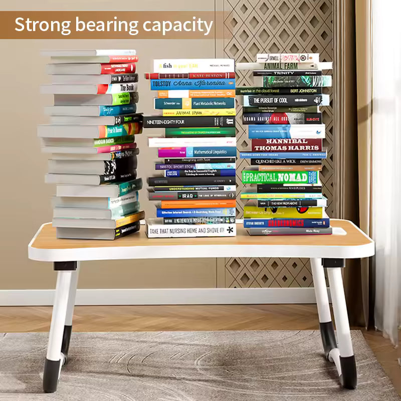 “Foldable Laptop Desk with Light & Fan”  🚚 Free Shipping on Every Order! - LizzCart