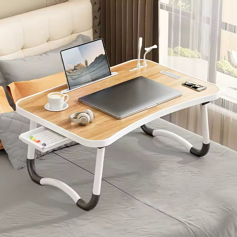 “Foldable Laptop Desk with Light & Fan”  🚚 Free Shipping on Every Order! - LizzCart