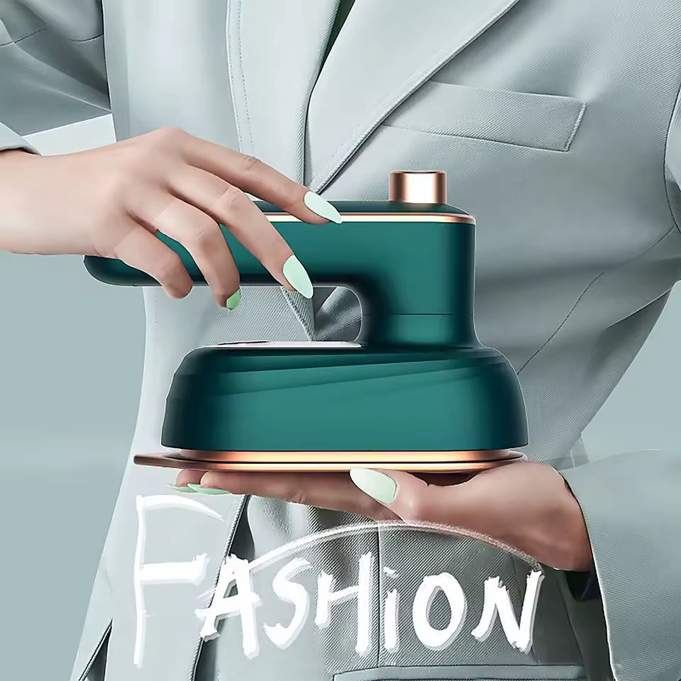 360° Mini Handheld Steam Iron | Portable Garment Steamer for Home & Travel Fast, Ship Free! - LizzCart