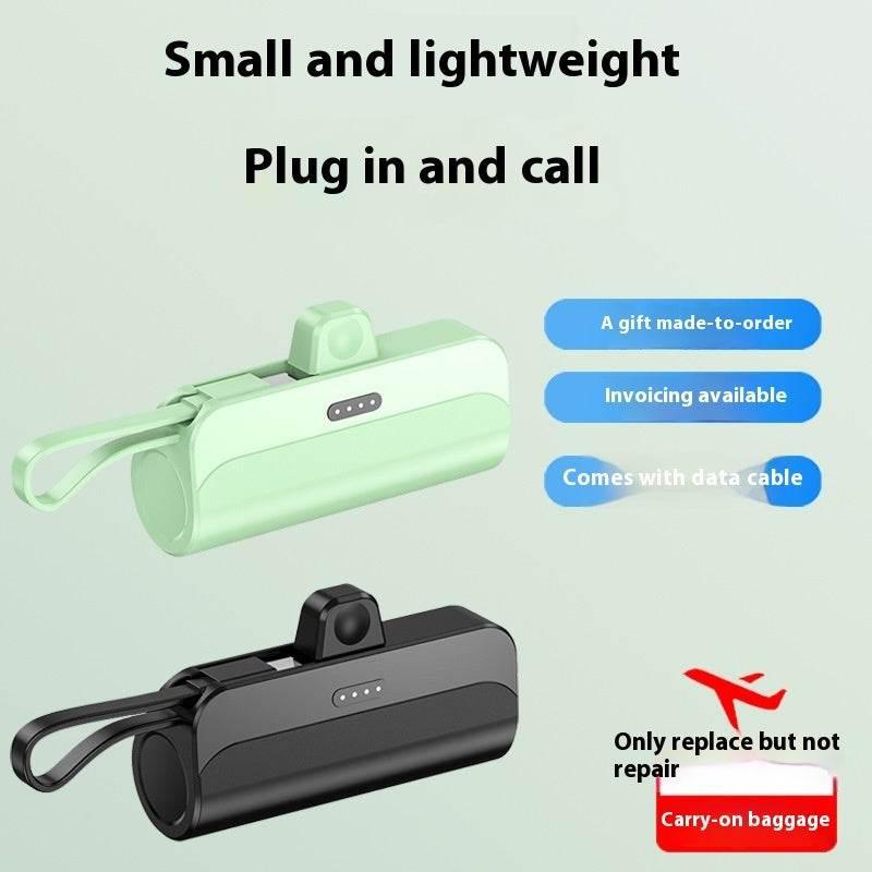 Pocket Wireless Mini Capsule Bank Compact Portable Power Source - LizzCart