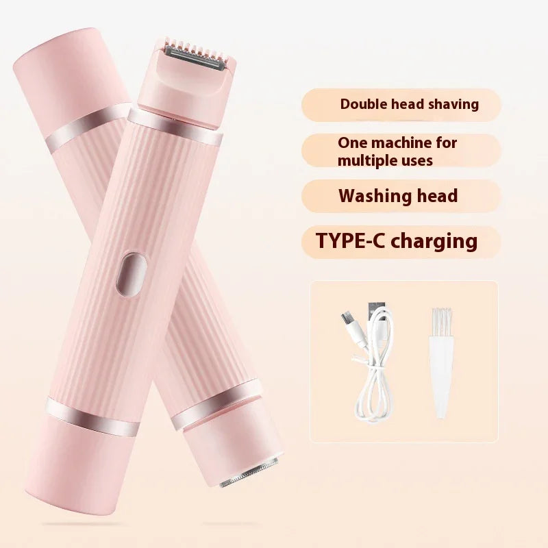 Double-headed Electric Shaver Women's Body Hair Removal Device - LizzCart