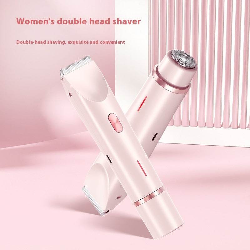 2 In 1 Hair Remover Women's Double Head Shaver - LizzCart