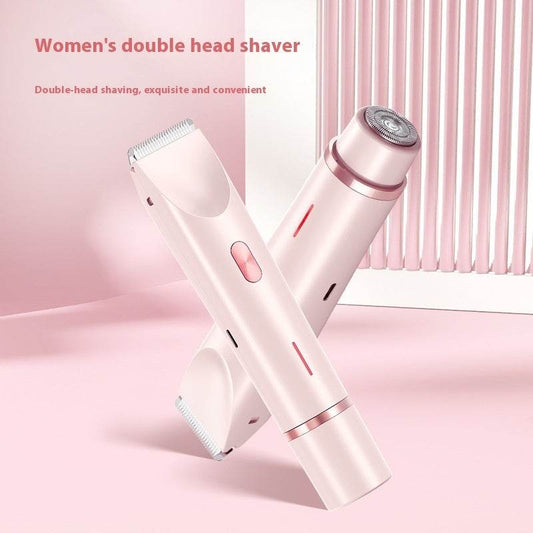 2 In 1 Hair Remover Women's Double Head Shaver - LizzCart