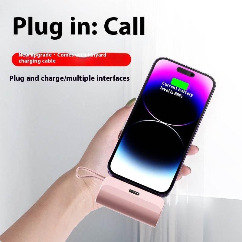 Pocket Wireless Mini Capsule Bank Compact Portable Power Source - LizzCart