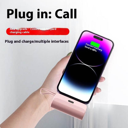 Pocket Wireless Mini Capsule Bank Compact Portable Power Source - LizzCart